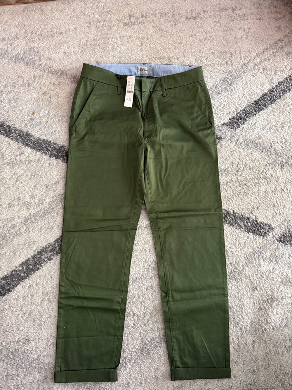 J. Crew Olive Green Women’s Chino Pants